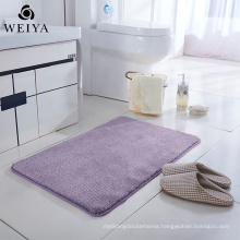 luxury custom size waterproof bath custom rug